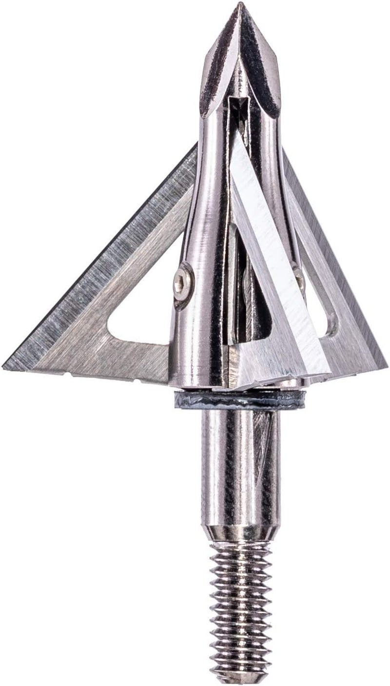 Muzzy Store Trocar Crossbow Archery Arrow Broadhead 100 or 125 Grain - 3 Pack - Image 1